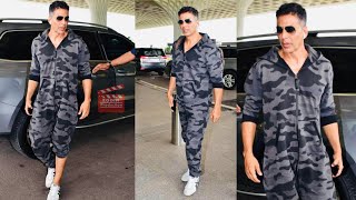 Akshay Kumar travels to London after Mission Mangal's trailer launch