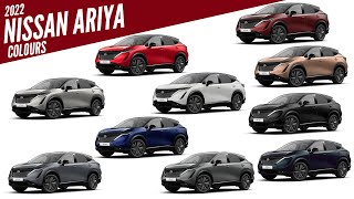 2022 Nissan Ariya - All Color Options - Images | AUTOBICS