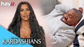 Kim Learns Kanye Is Moving To Chicago Via Viral  | Season 16 | Keeping Up With T