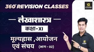 मूल्यह्रास,आयोजन एवं संचय (भाग - 02) | Accountancy | Class 11 Commerce | RBSE | By Pratap Sir