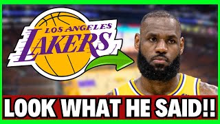 🟣 LEBRON JAMES TOOK EVERYONE BY SURPRISE AND MAKES BIG ANNOUNCEMENT 🔥 LOS ANGELES LAKERS NEWS TODAY