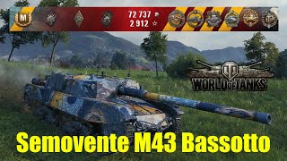 Semovente M43 Bassotto, 5K Damage, 8 Kills, Westfield  - World of Tanks