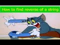 How to reverse a string in JavaScript | JavaScript common interview coding questions and answers