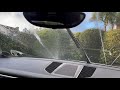 2017 Porsche Macan Wiper Spray using Audi washer