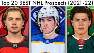 Top 20 BEST NHL Prospects! (Top Prospect Rankings 2022 & Sabres/Devils/Wild/Sens Draft Trade Rumors)