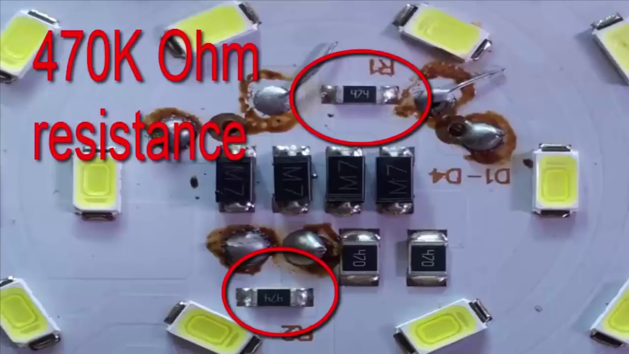 Led Bulb Repair Youtube Led Bulb Repair Youtube