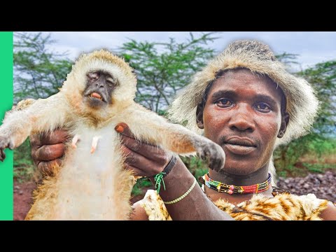 HADZABE TRIBE MADE IT AGAIN WITH BABOON FOR BREAKFAST THE LAST ...