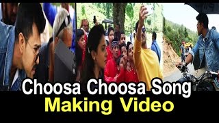 Dhruva Movie Choosa Choosa Video Song Making | Ram Charan | Rakul Preet Singh | BulletRaj