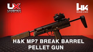 H\u0026K MP7 Break Barrel Pellet Gun from Umarex