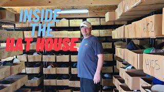 6,000 HATS! Storing Thousands of Hats in Our Ebay Inventory How to Organize Ebay Inventory