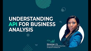Understanding API for Business Analysis