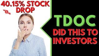 $TDOC 💲💲 TDOC Stock News Today (#TDOC) Teladoc Stock Investors Sue Teladoc Health TDOC Stocks