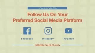 LIVE: BattleCreek Church | 11:30am