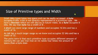 Deep Dive into Java Tutorial 9 | Byte, Short, Long Explained | Master Data Width | Beginner Guide