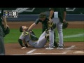 pit@mil cervelli gets shaken up in the 2nd stays in