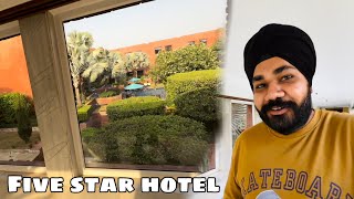 Today entered five star hotel For celebration birthday