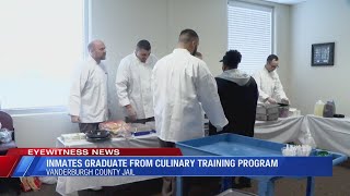 Inmates graduate from culinary training program