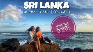 Sri Lanka Travel Vlog: Things to do in Mirissa , Galle \u0026 Colombo | Full itinerary with Budget