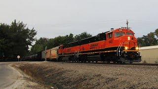 SD60M Duo On The BNSF Local