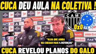 CUCA VAZOU OS PLANOS DO GALO ! ''GALO VAI CONTRATAR... ATLÉTICO 0X0 CRUZEIRO  NOTICIAS DO GALO HOJE