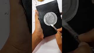 Easy Realistic Moon drawing | Easy acrylic painting for beginners