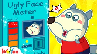 Let's Play The Ugly Face Meter by Wolfoo! - Funny Stories with Toys for Kids 🤩 Wolfoo Kids Cartoon