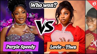 New Viral Tiktok Dance Challenge 🔥~ Purple Speedy vs Lovie - Tiwa | TikTok Dance Challenge