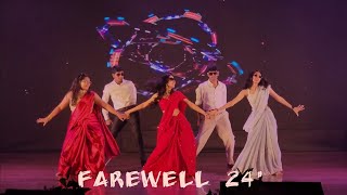 FAREWELL DANCE | TIP TIP | CHAMMAK CHALLO | SHIELA KI JAWANI | KALA CHASHMA | 24KARATDANCE