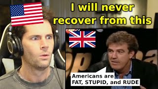 American Reacts to Jeremy Clarkson Making Fun of Americans