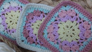 İster çanta yap,ister battaniye,harika bir motif 🌸/easy crochet,kniting#crochet #knitting #knit