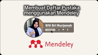 Membuat Daftar Pustaka menggunakan Mendeley