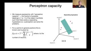 Neuromatch 40 Flash Talk -- Capacity of Group-invariant Linear Readouts