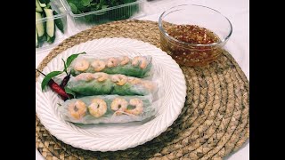 【異國料理廚房-越南春捲料理教學Exotic Cuisine Kitchen-Vietnamese Spring Rolls】