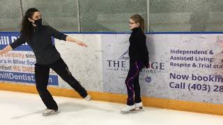 Skate Canada Regional Portfolio | Kiersten Mailhot Dance Lesson: Fiesta Tango