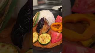 美味しい夏野菜達で無水カレー作った結果ww #shorts