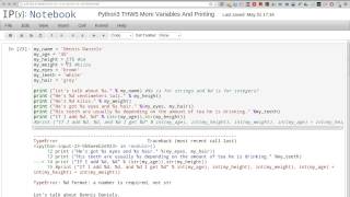 learn python the hard way with IPython