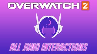 Overwatch 2 - All Juno Interactions + Unique Kill Quotes