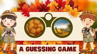 🍂What Am I? Fall Edition! | Interactive Autumn Vocabulary Guessing Game for Kids 🍁