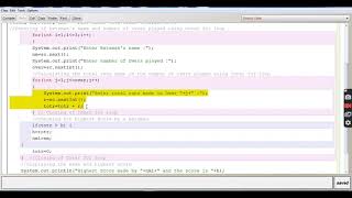 HIGHEST RUNS MADE BY A BATSMAN || JAVA CLASS by ASHISH