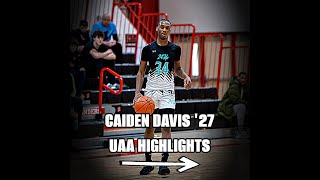 '27 Caiden Davis | 6'2 Guard | 24: UP 15u Highlights