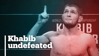 Khabib Nurmagomedov wins against American fighter Dustin Poirier