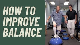 How to improve balance