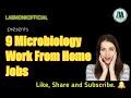 9 Microbiology Work From Home Jobs I Labmonk