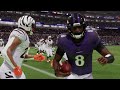 Baltimore Ravens vs Cincinnati Bengals - NFL Thursday Week 10 Full Game Highlights - Madden 25 Sim