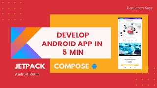 Easy Way to Build An Android App - Every Developer Should Know | Jetpack Compose | WebView | Kotlin.