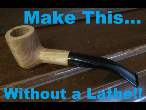 Making a Cherry Wood Tobacco Pipe (no wood lathe) Making a Cherry Wood Tobacco Pipe (no wood lathe)