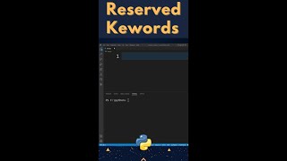 How to Print all Reserved Keywords in Python ? #shorts