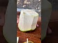 coconut cutting coconut satisfying asmr youtubeshorts shorts