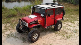 Toyota FJ40 Rollcage build