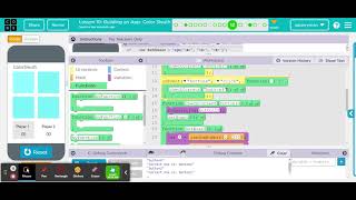 Code.org - Event-Driven Programming in App Lab: Building an App: Color Sleuth #12 Part 2